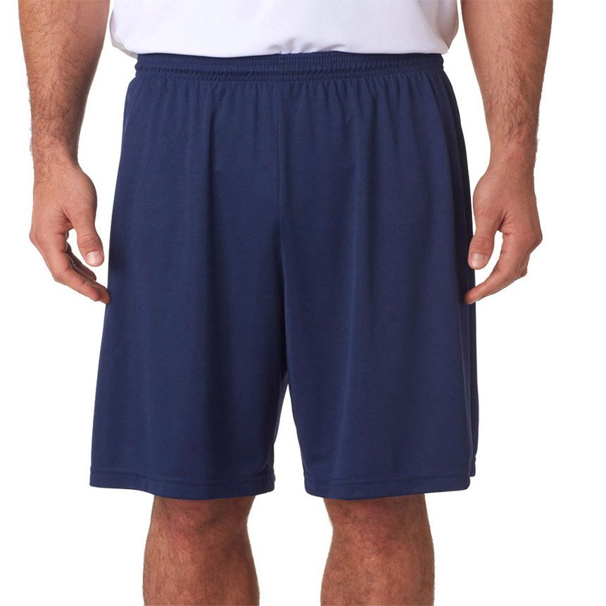 A4 9" Cooling Short for Men N5283 - Navy - X-Large