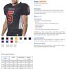 A4 Big Boys' Comfort Moisture Stretch Mesh Football Jersey, MEDIUM, Vegas Gold/White view 2