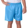 A4 Youth 10" Ultra Tight Knit Reversible Interlock Short, Light Blue, X-Large view 1