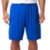 A4 Adult 9" Moisture Wicking Performance Interlock Short, Royal, XX-Large view 1