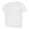 Rabbit Skins Toddler Soft Ribbed Crewneck Jersey T-Shirt, Wht, 2T view 2