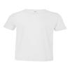 Rabbit Skins Toddler Soft Ribbed Crewneck Jersey T-Shirt, Wht, 3T view 1
