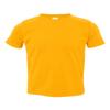 Rabbit Skins Toddler Soft Ribbed Crewneck Jersey T-Shirt, Gold, 3T view 1