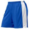 A4 Adult 10" Reversible Moisture Management Short, Royal/Wht, Large view 1