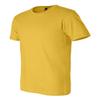 Bella+Canvas Unisex Shoulder Taping Jersey T-Shirt, Maize Yellow, Large view 3