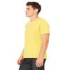 Bella+Canvas Unisex Shoulder Taping Jersey T-Shirt, Maize Yellow, Large view 4