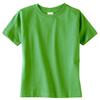 Rabbit Skins Toddler Soft Ribbed Crewneck Jersey T-Shirt, Apple, 4T view 1