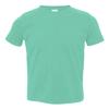 Rabbit Skins Toddler Soft Ribbed Crewneck Jersey T-Shirt, Chill, 3T view 1