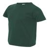 Rabbit Skins Toddler Soft Ribbed Crewneck Jersey T-Shirt, Nvy, 5/6T view 3