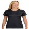 A4 Cooling Moisture Wicking Performance Interlock Shirt, Blk, X-Large view 1