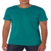 Canvas Bella Unisex Shoulder Taping Jersey T-Shirt, Deep Teal, XX-Large view 1