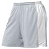 A4 Adult 10" Reversible Moisture Management Short, Silver/Wht, X-Large view 1