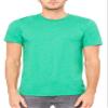 Bella+Canvas Unisex Shoulder Taping Jersey T-Shirt, Hthr Kelly, X-Large view 1