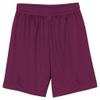A4 Adult 7" Lined Micromesh Shorts, Maroon, XXX-Large view 1