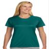 A4 Cooling Moisture Wicking Performance Interlock Shirt, Forest, Medium view 1