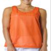 A4 Reversible Mesh Tank (Orange/White) (Small) view 1