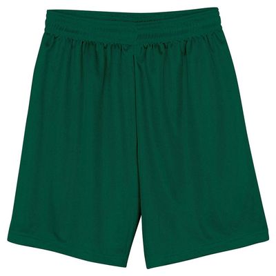 A4 Adult 7" Lined Micromesh Shorts, Forest, XXX-Large