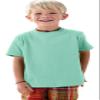 Rabbit Skins Toddler Soft Ribbed Crewneck Jersey T-Shirt, Chill, 5/6T view 1