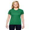 A4 Cooling Moisture Wicking Performance Interlock Shirt, Cardinal, Medium view 1