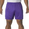 A4 Adult 7" Ultra Tight Performance Interlock Short, Purple, Small view 1