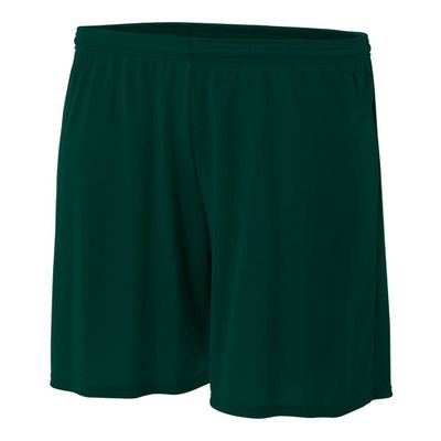 A4 Adult 7" Ultra Tight Performance Interlock Short, Forest, Small