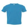 Rabbit Skins Toddler Soft Ribbed Crewneck Jersey T-Shirt, Turquoise, 3T view 1