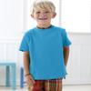 Rabbit Skins Toddler Soft Ribbed Crewneck Jersey T-Shirt, Turquoise, 3T view 2