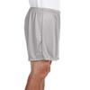 A4 Adult 7" Ultra Tight Performance Interlock Short, Silver, Small view 3