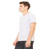 Bella+Canvas Unisex Shoulder Taping Jersey T-Shirt, Athletic Hthr, Large view 4