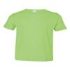 Rabbit Skins Toddler Soft Ribbed Crewneck Jersey T-Shirt, Hot Pink, 5/6T view 2