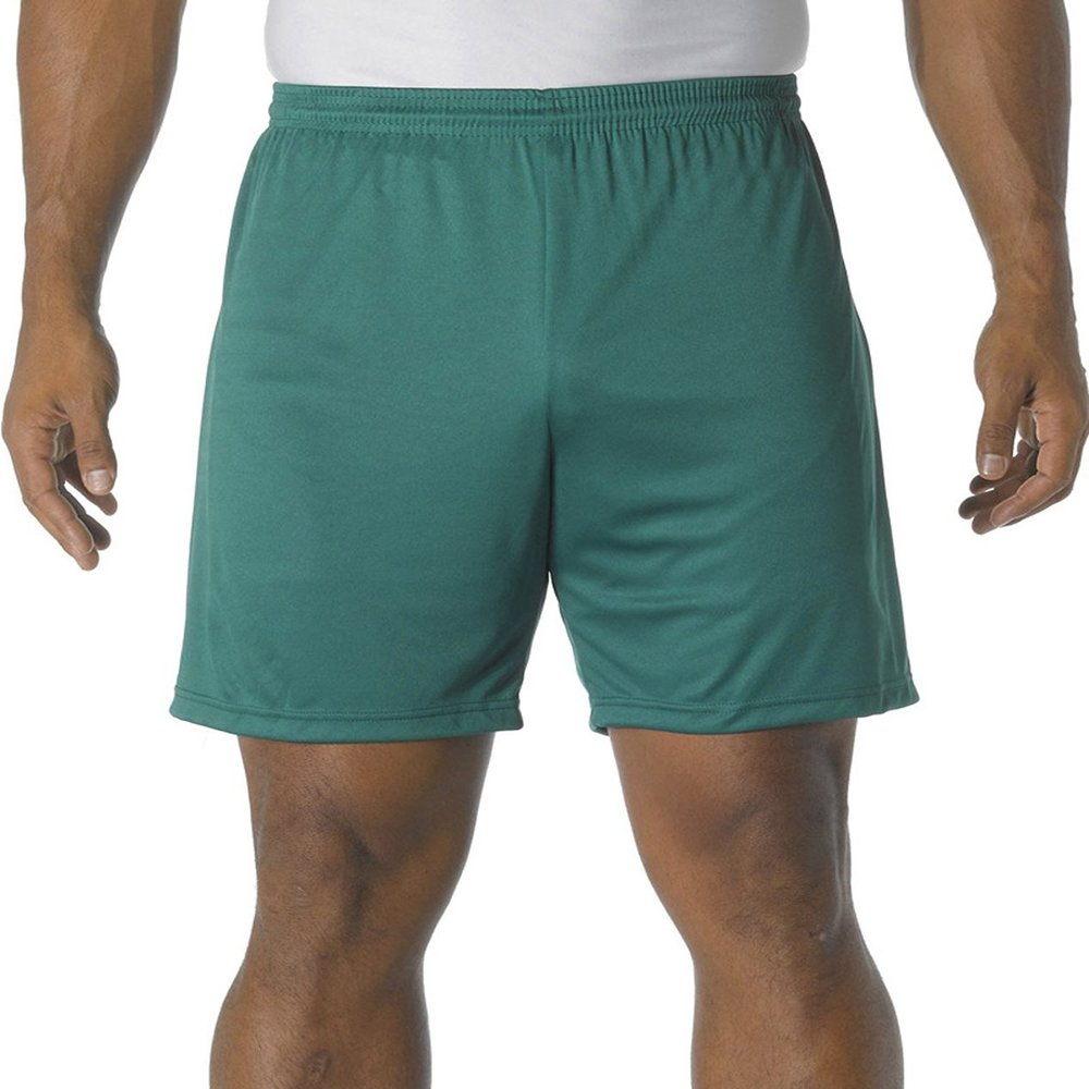 A4 Adult 7" Ultra Tight Performance Interlock Short, Forest, Medium