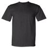 Bayside Adult American Preshrunk Shoulder Taping T-Shirt, CHRCL, XXXX-Large Charcoal view 1