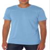 Canvas Bella Unisex Shoulder Taping Jersey T-Shirt, Light Blue, XXX-Large view 1