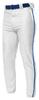 A4 Adult Pro Style Elastic Bottom Baseball Pant, Wht/Royal, Small view 1