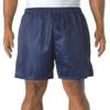 A4 Men's Comfort 7 Inch Lined Tricot Mesh Wicking Short Navy view 1