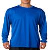 A4 Adult Cooling Performance Long-Sleeve T-Shirt, Royal, XXX-Large view 1