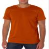 Canvas Bella Unisex Shoulder Taping Jersey T-Shirt, Burnt Orange, X-Small view 1