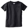 Rabbit Skins Infant Fine Topstitch Ribbed Collar T-Shirt, Blk, 6 Months view 1