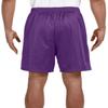 A4 Adult Comfort 7" Lined Tricot Mesh Wicking Short, Purple, Medium view 2