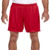 A4 Adult 7" Ultra Tight Performance Interlock Short, Scarlet Red, Large view 1