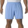 A4 Adult 7" Ultra Tight Performance Interlock Short, Light Blue, XXX-Large