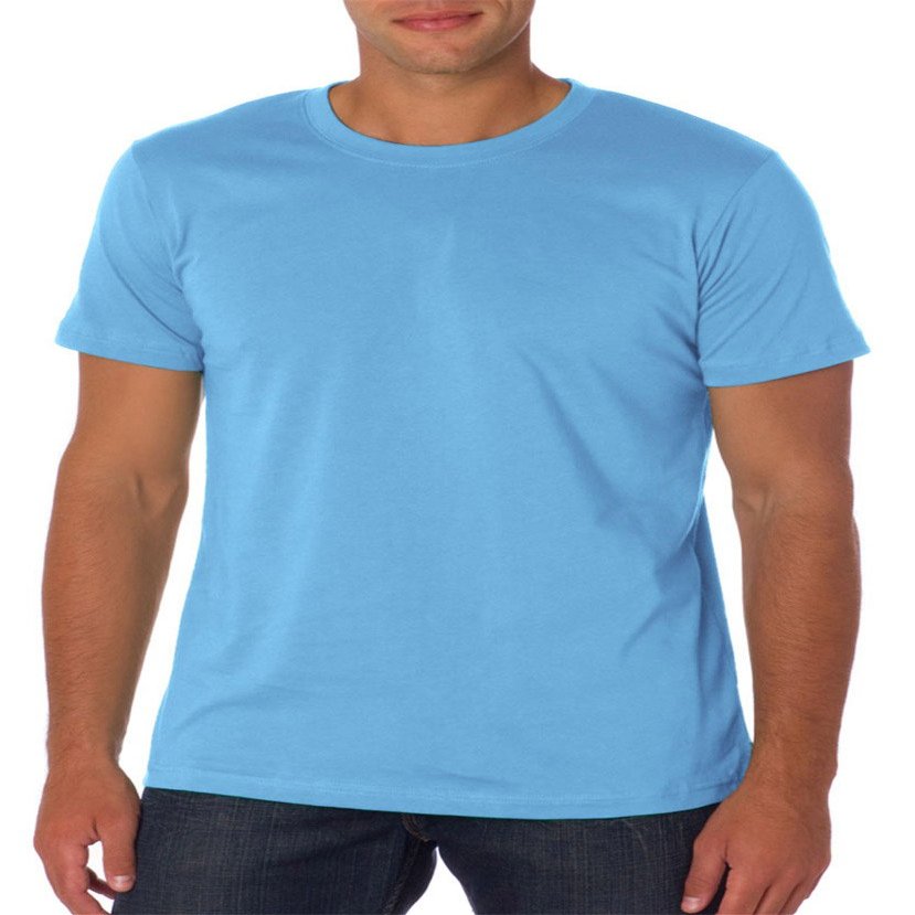 Canvas Bella Unisex Shoulder Taping Jersey T-Shirt, Ocean Blue, XXXX-Large