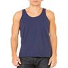 Canvas Bella Comfort Scoop-Neck Jersey Tank Top, NVY, Large view 2