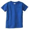 RABBIT SKINS Infant Fine Topstitch Ribbed Collar T-Shirt, Royal, 6 Months view 1