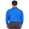 UltraClub Adult Cool & Dry Long-Sleeve Mesh Piqu Polo 3XL ROYAL view 2