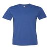 Canvas Bella Unisex Shoulder Taping Jersey T-Shirt, Hthr True Royal, Large view 1