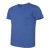 Canvas Bella Unisex Shoulder Taping Jersey T-Shirt, Hthr True Royal, Large view 3