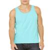 Canvas Bella Comfort Scoop-Neck Jersey Tank Top, Teal, X-Small view 2