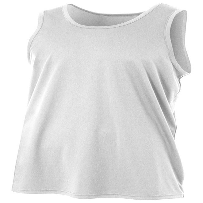 A4 Men's Cooling Moisture Wicking Performance Tank, Small, Silver