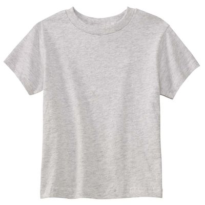 RABBIT SKINS Toddler Jersey T-Shirt, Ash, 4T